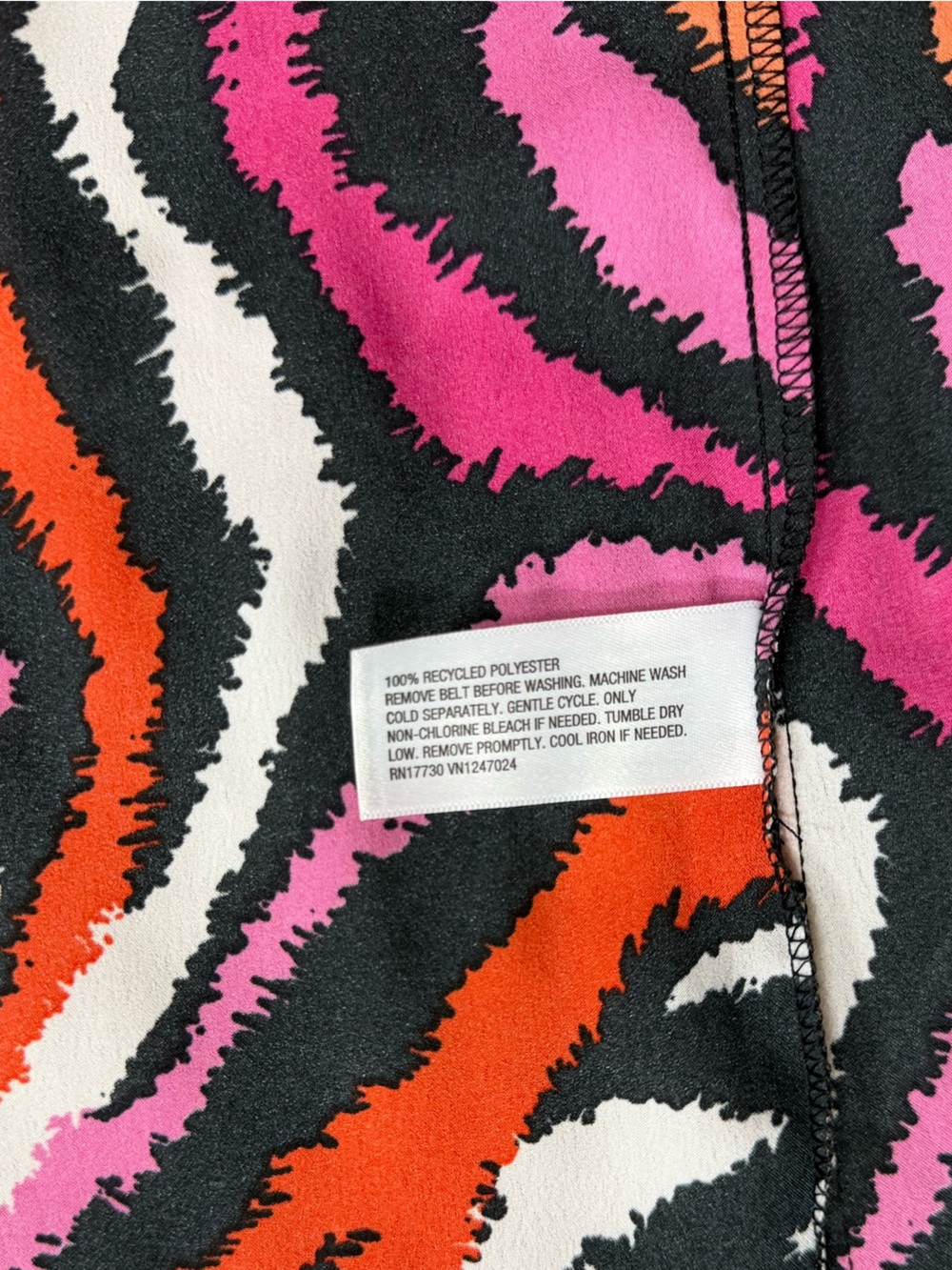 Diane Von Furstenberg for Target Long Satin Disco Zebra-Print Kimono/Robe NWT - Picture 11 of 12